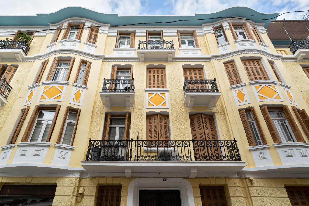 Spacious & Artistic Retro 2Bd Apt With Sauna Atenas Exterior foto